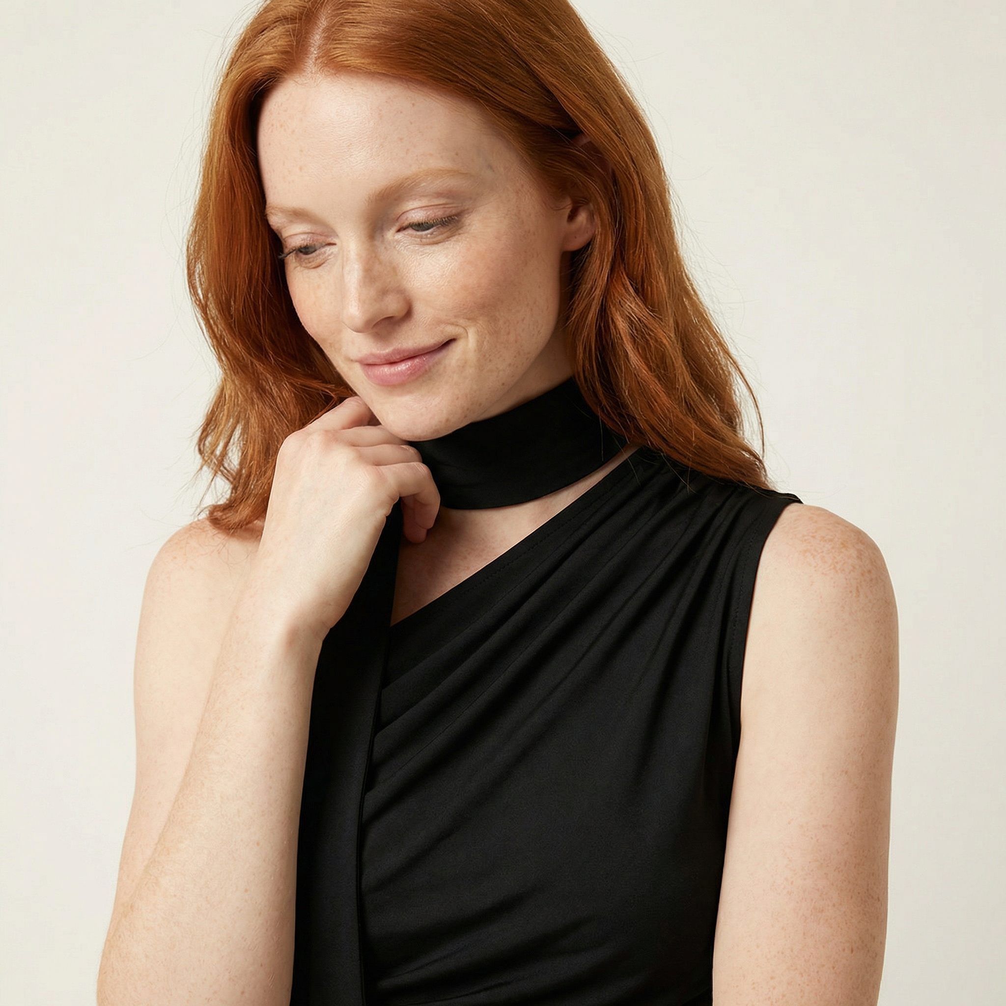 Halter Wrap Neck Top