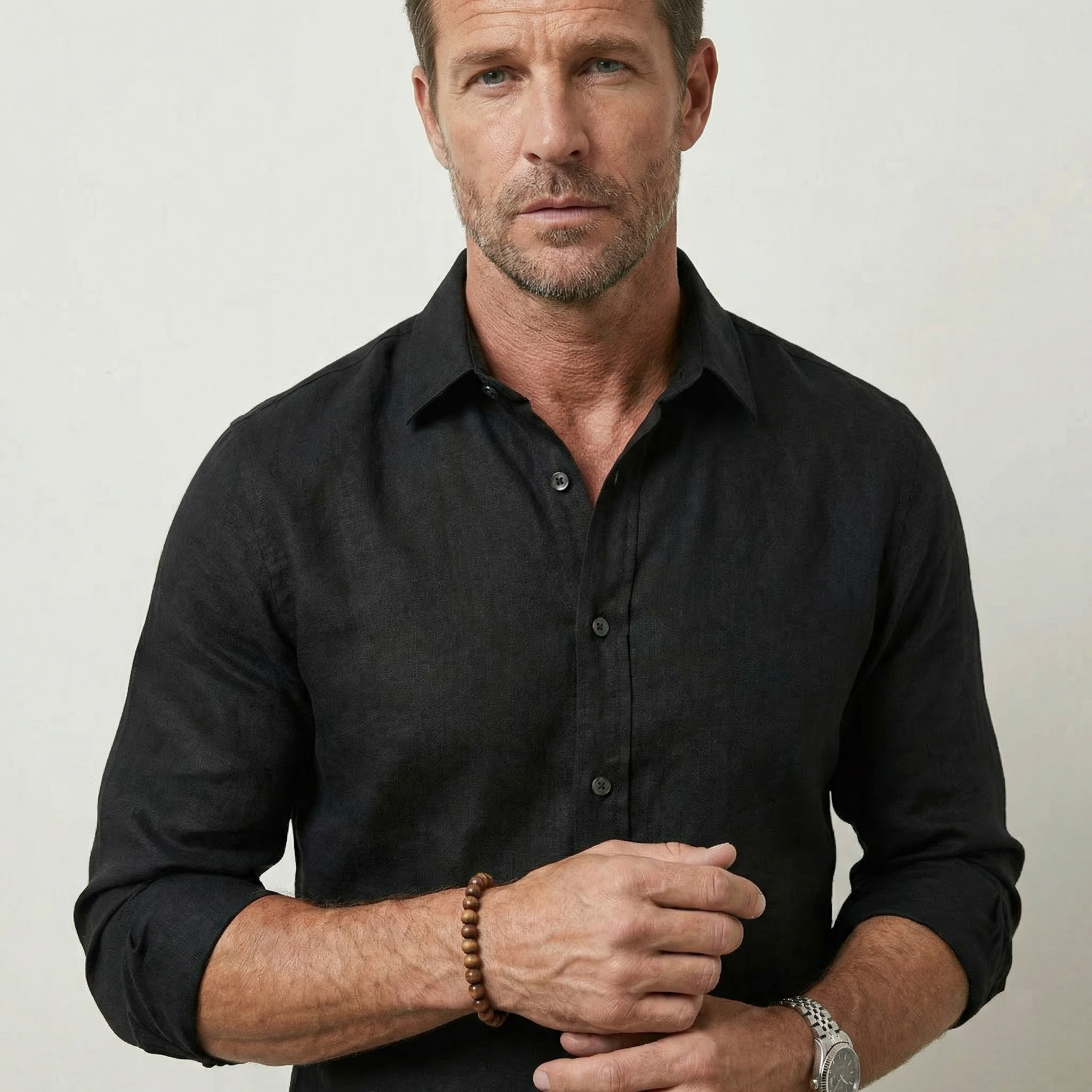 Linen Breeze Long Sleeve Shirt