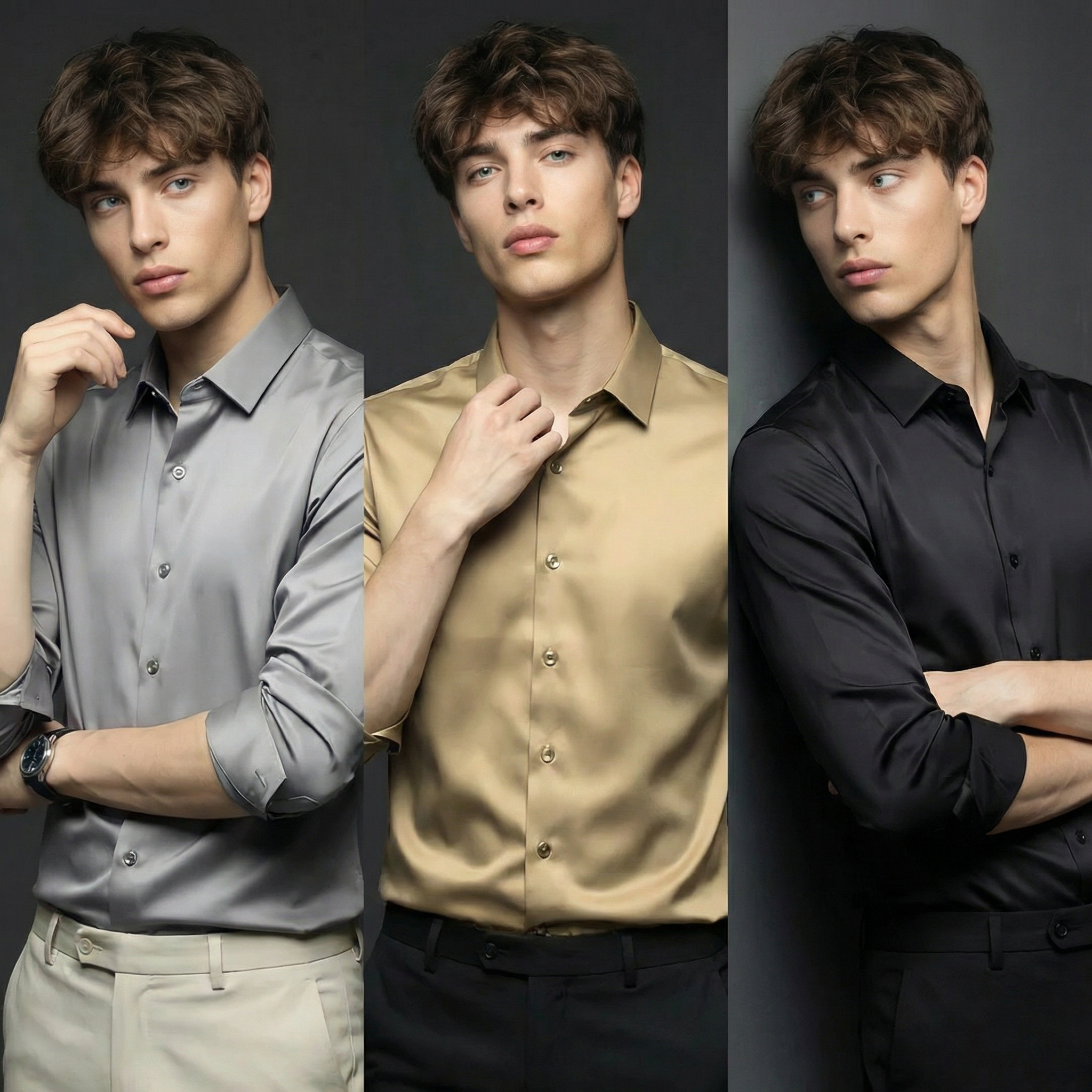 Modern Fit Stretch Shirt