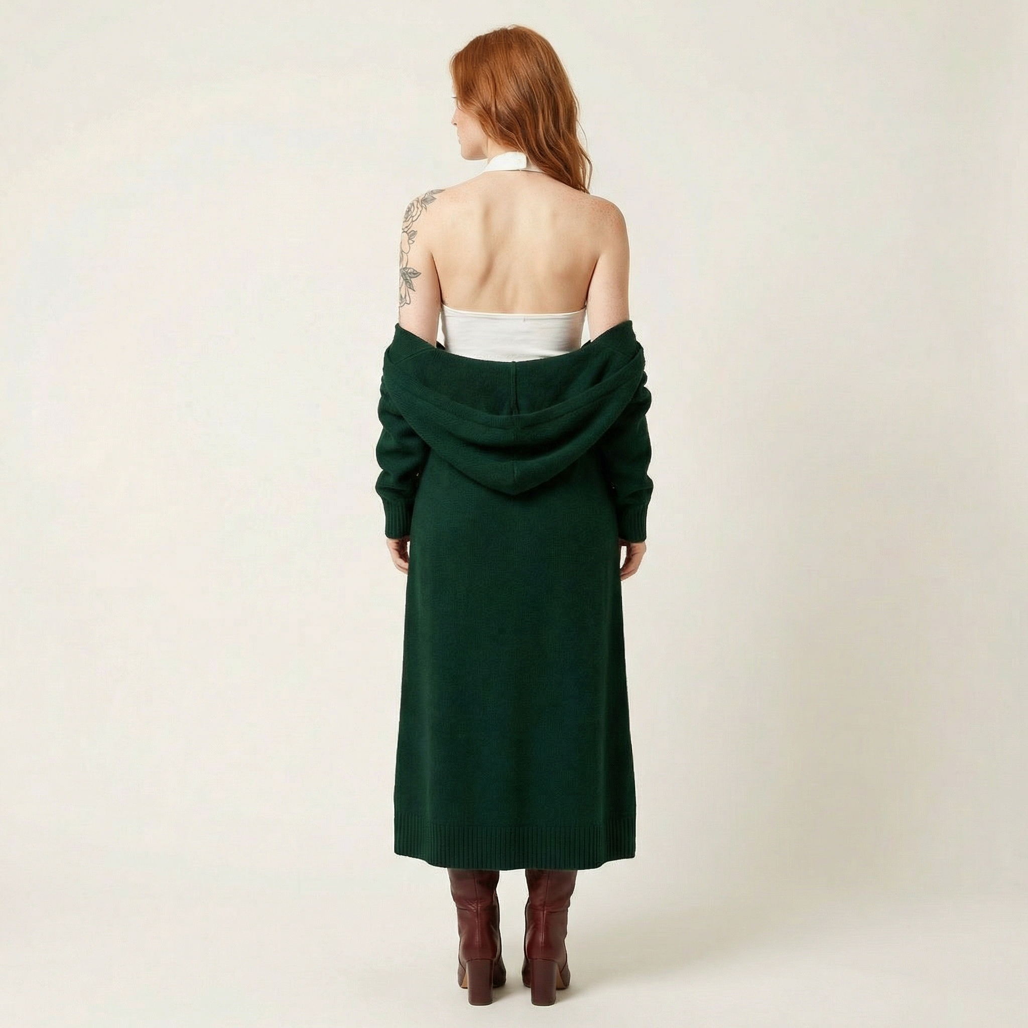 Halter Neck Draped Top