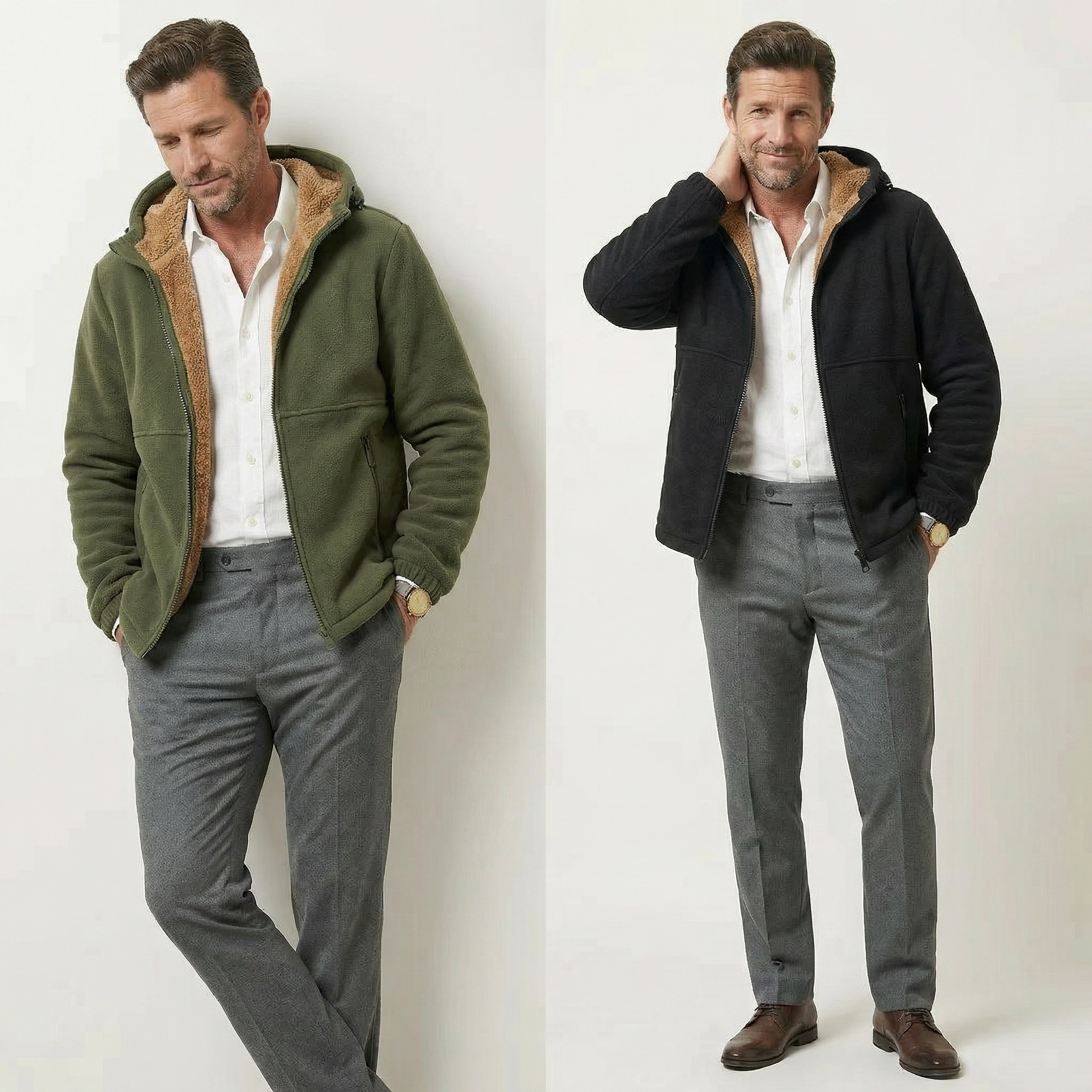 Warm Utility Fleece Jacket