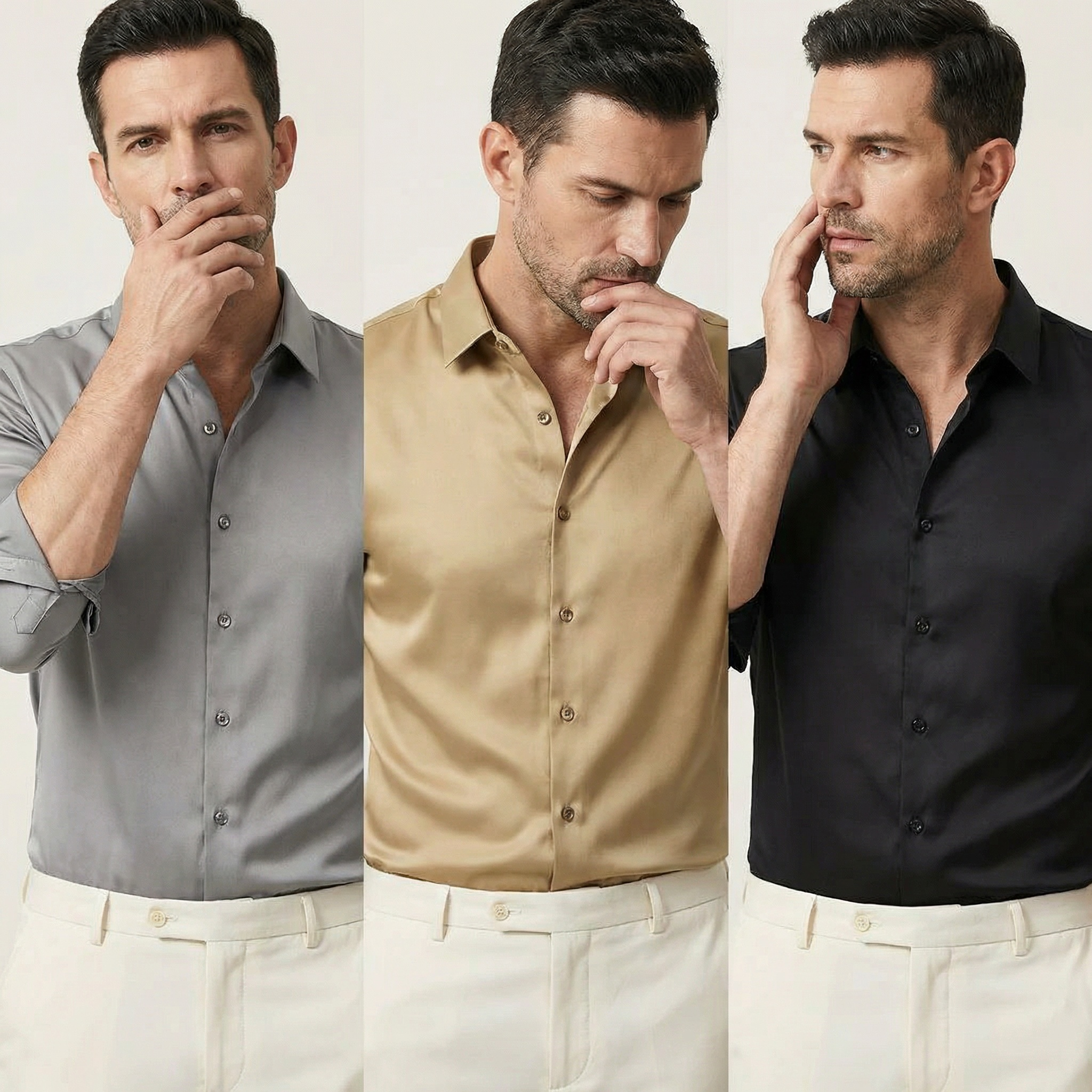 Modern Fit Stretch Shirt